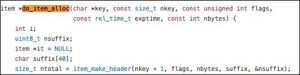 Figure 10 Code section (1) of do_item_alloc