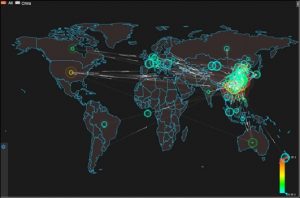 Figure 2-1 Global DDoS attack trend in Q3