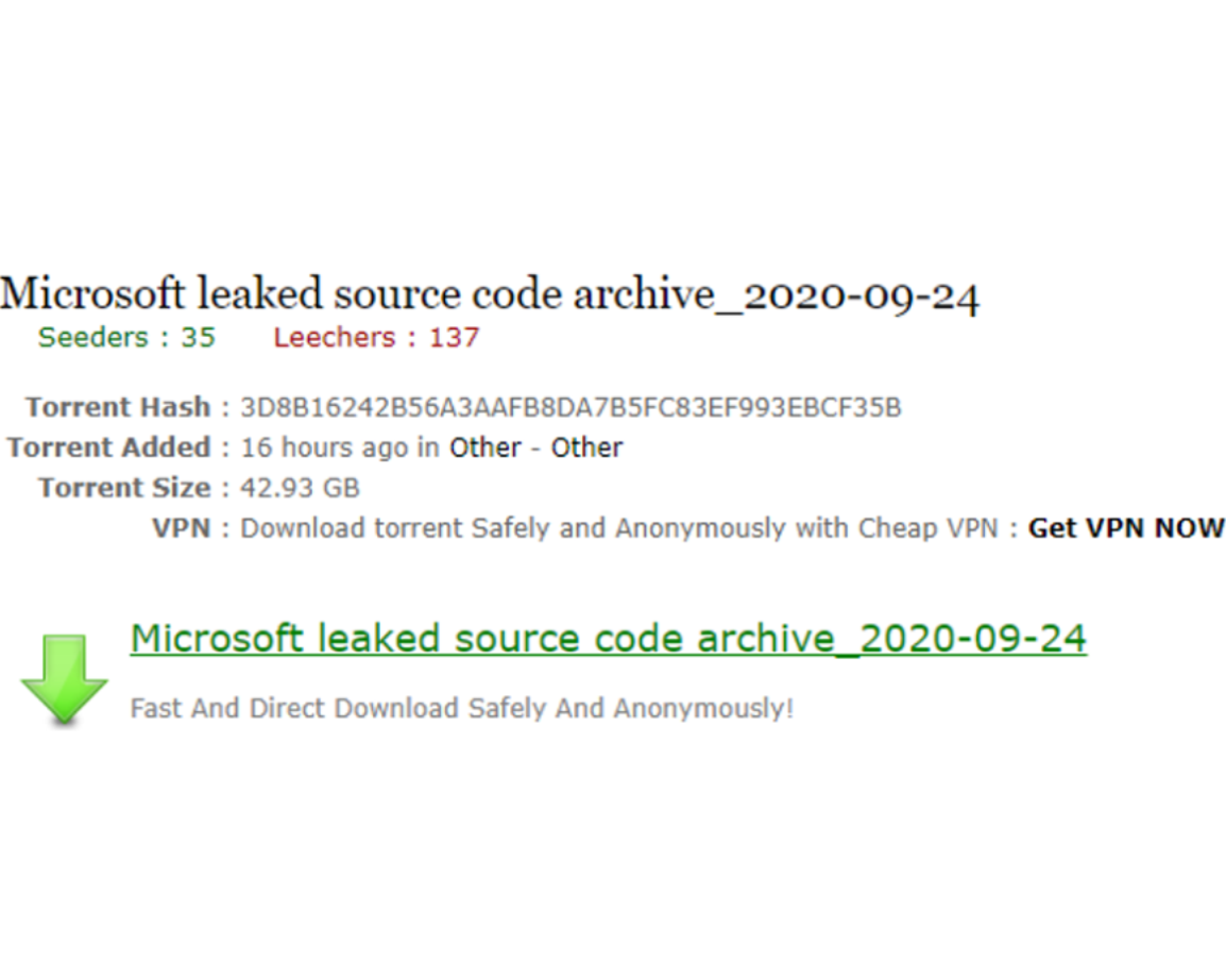 突发！Windows XP 系统和 Windows Server 2003系统源代码遭泄露